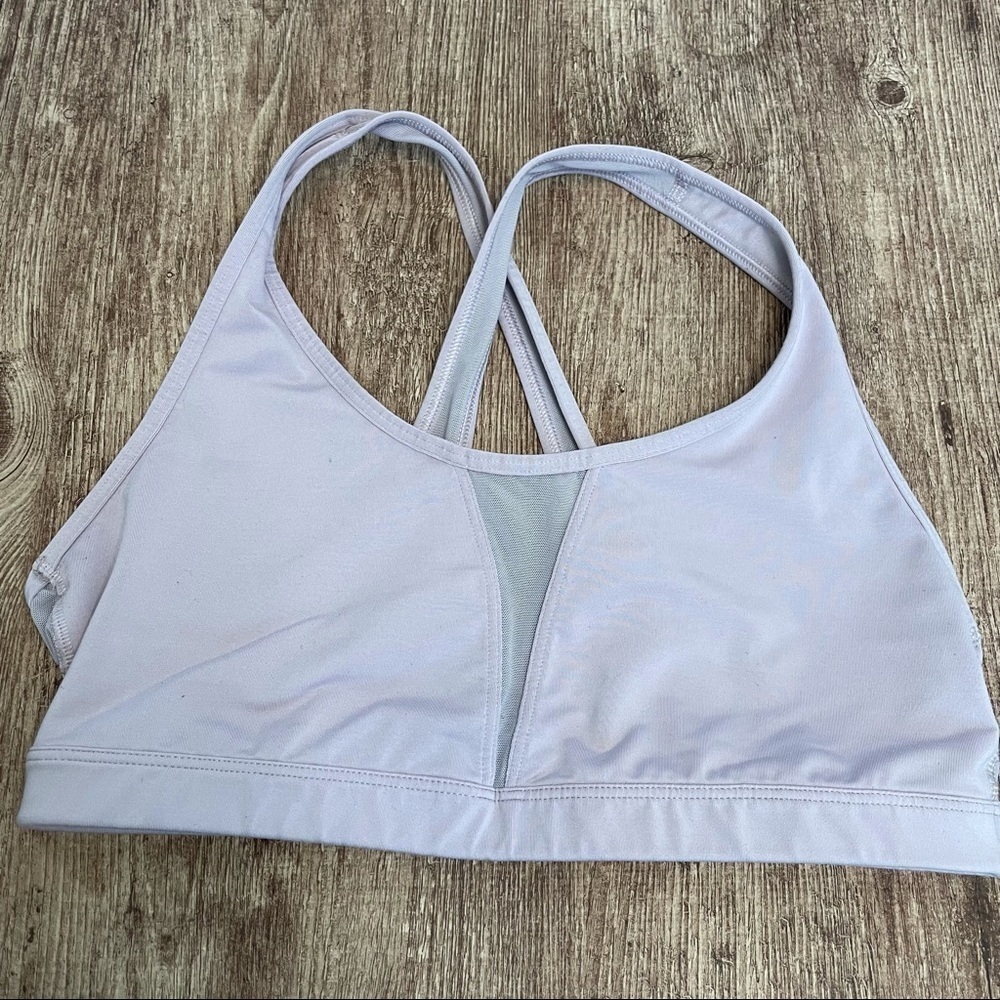 Gap Fit Lavender Cross Back Sports Bra